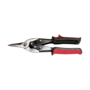 Ножницы по металлу, 250 мм, пряморежущие, обрезиненные рукоятки, MATRIX